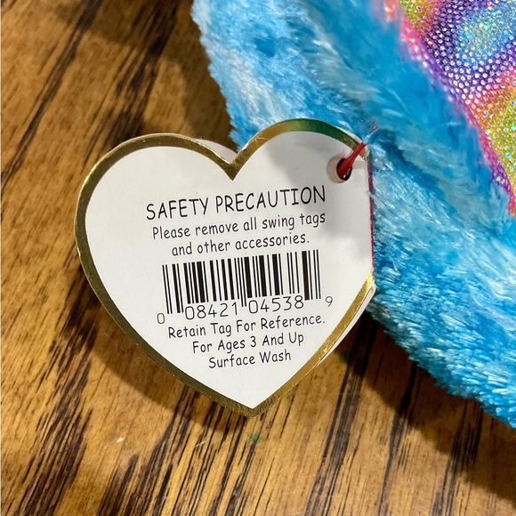 Ty Sledge the shark beanie baby from 2002 - Picture 5 of 11